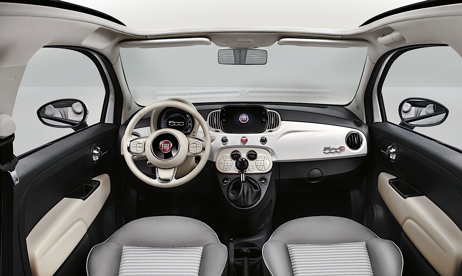 Nouvel intérieur Fiat 500 - Dénia.com