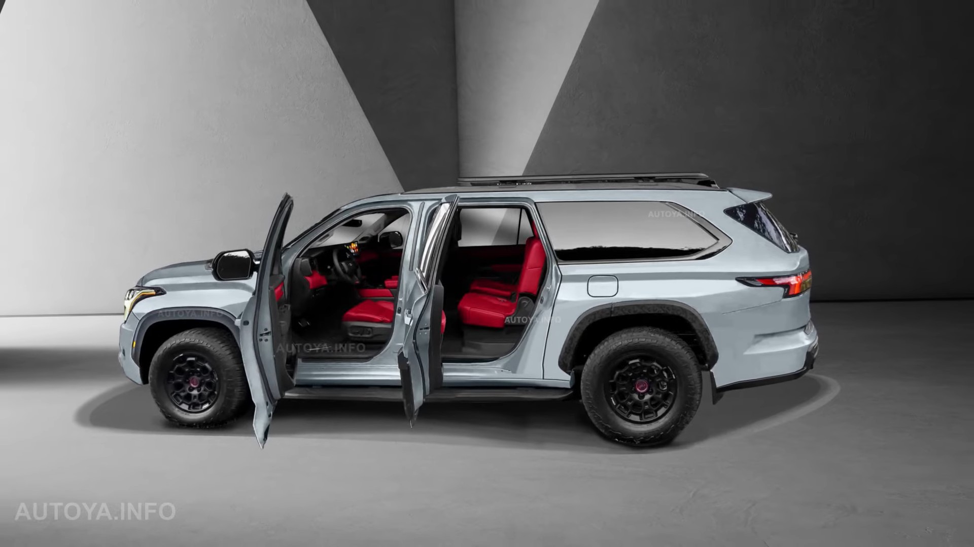 Fictional 2024 Toyota Grand Sequoia Morphs Into A Full Size Xxl 8 Seater Suv 8 