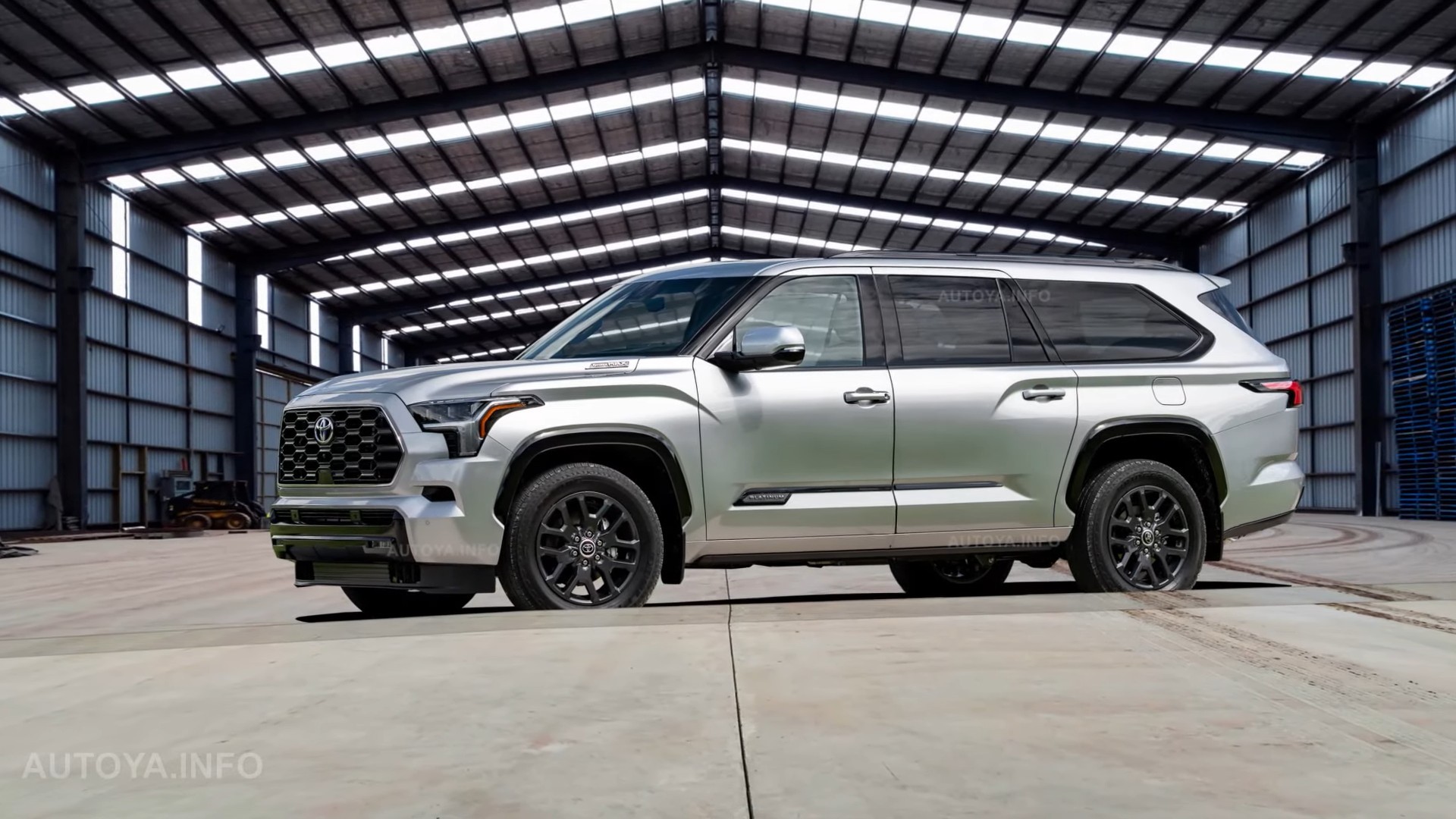 Fictional 2024 Toyota Grand Sequoia Morphs Into a Full-Size XXL 8