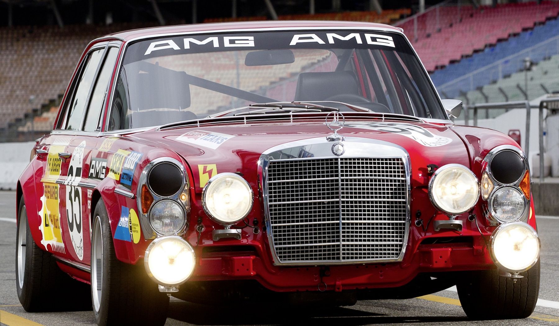 Fifty Years Ago, the Legendary ‘Red Pig’ Introduced AMG to the