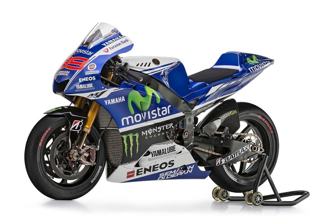 First Official Photos of the 2014 Yamaha  MotoGP Bikes 