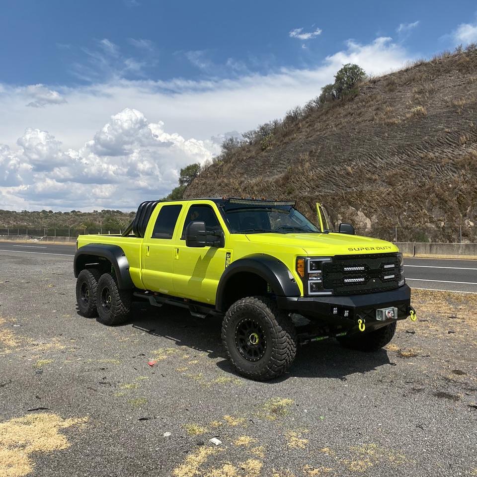 Ford FSeries Super Duty “TRex 6x6” Is a Mean and Lime Green OffRoad