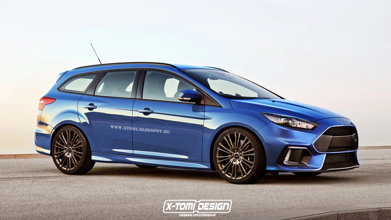 Ford Focus Rs Wagon Could Take On The Golf R Variant Autoevolution