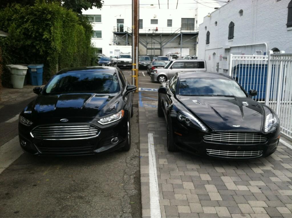 Aston martin vs ford fusion #5