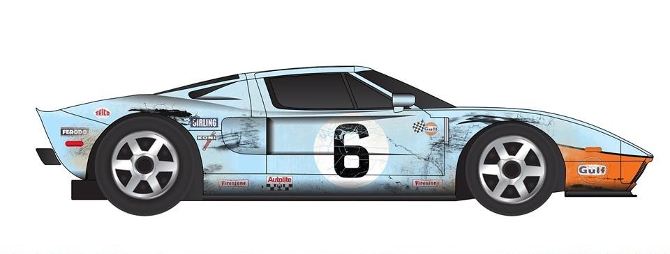 69 Ford GT40 LM / Battle Scars - Car Livery by FilipeFibra, Community