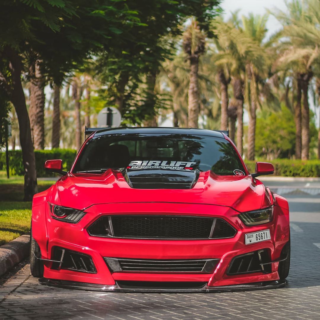 Ford Mustang Red Devil Is The Widebody Daddy Autoevolution