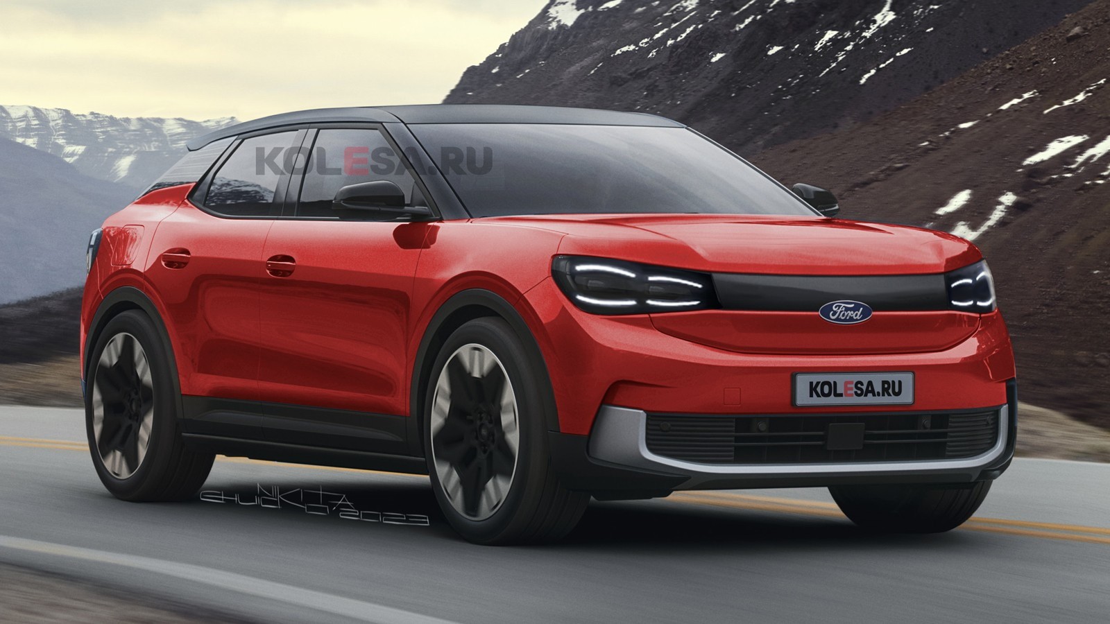 Ford Reportedly Resurrecting the Capri as an Electric Crossover Coupe -  autoevolution