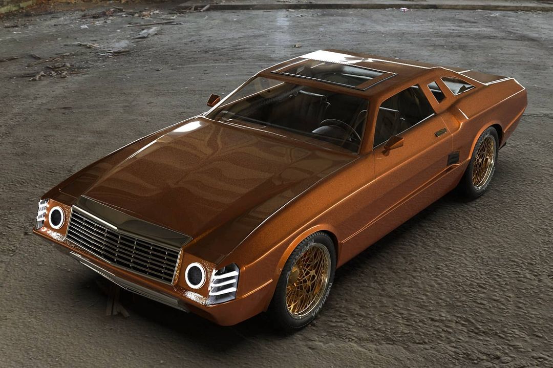 Ford Thunderbird EV Concept Brings Back the Coupe in MachEBased