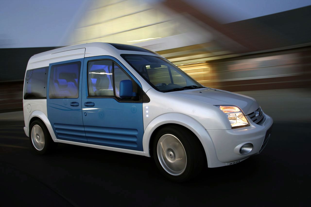 Ford transit connect family one concept #8