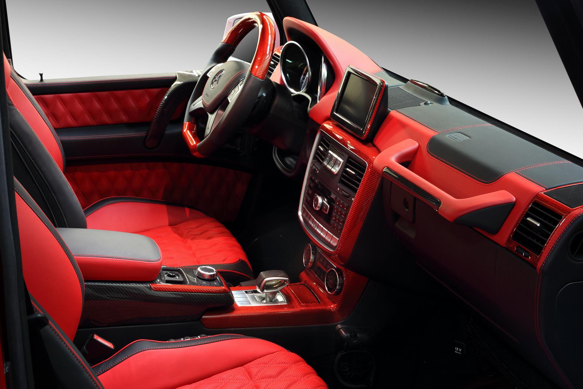 G63 Amg With Hamann Body Kit And Topcar Interior Is A Red