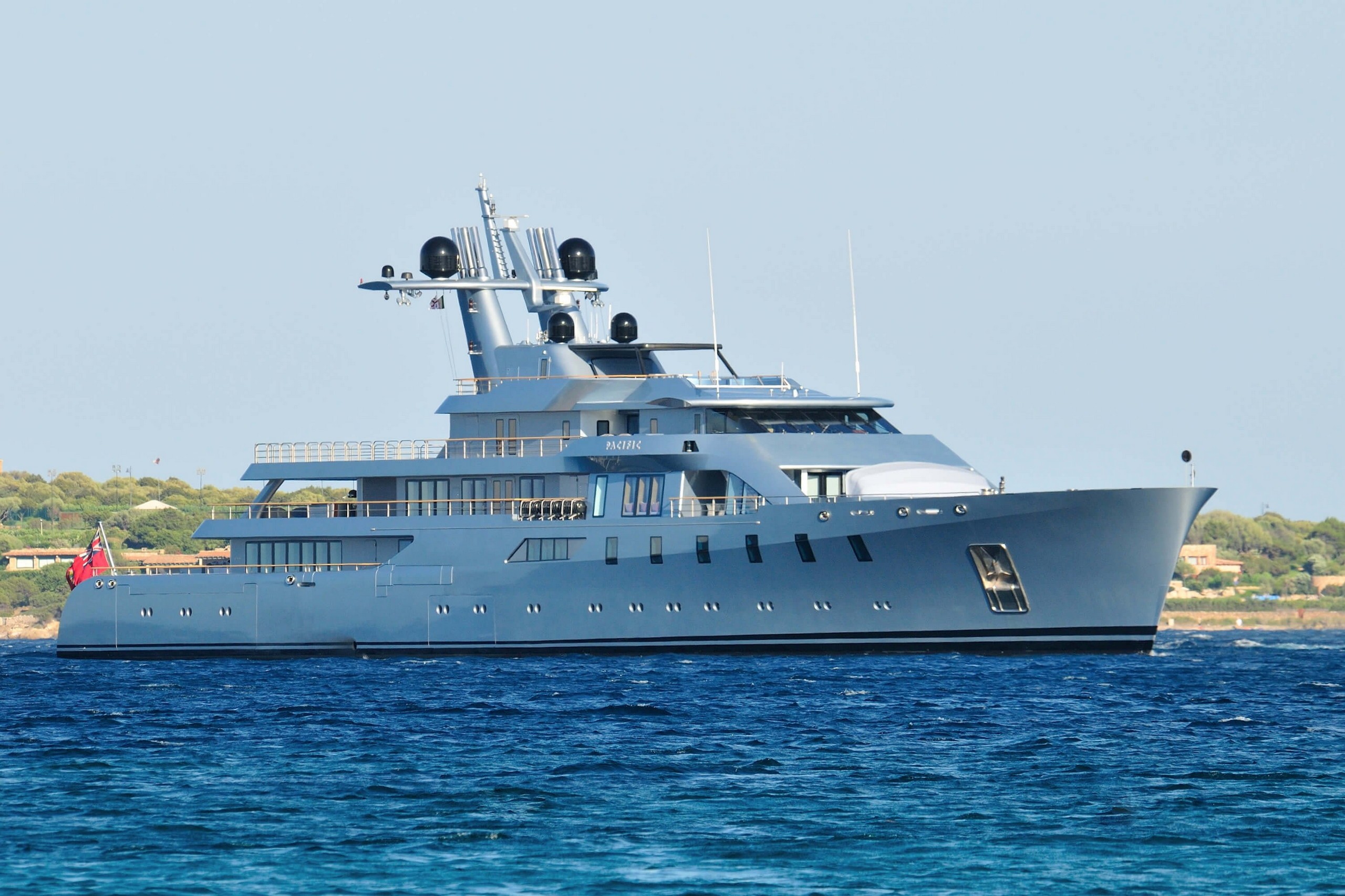 who owns superyacht pacific