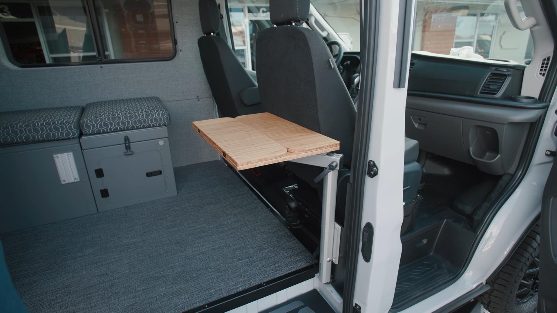 Trail Ready Ford Transit Camper Van Is an Ultra Functional