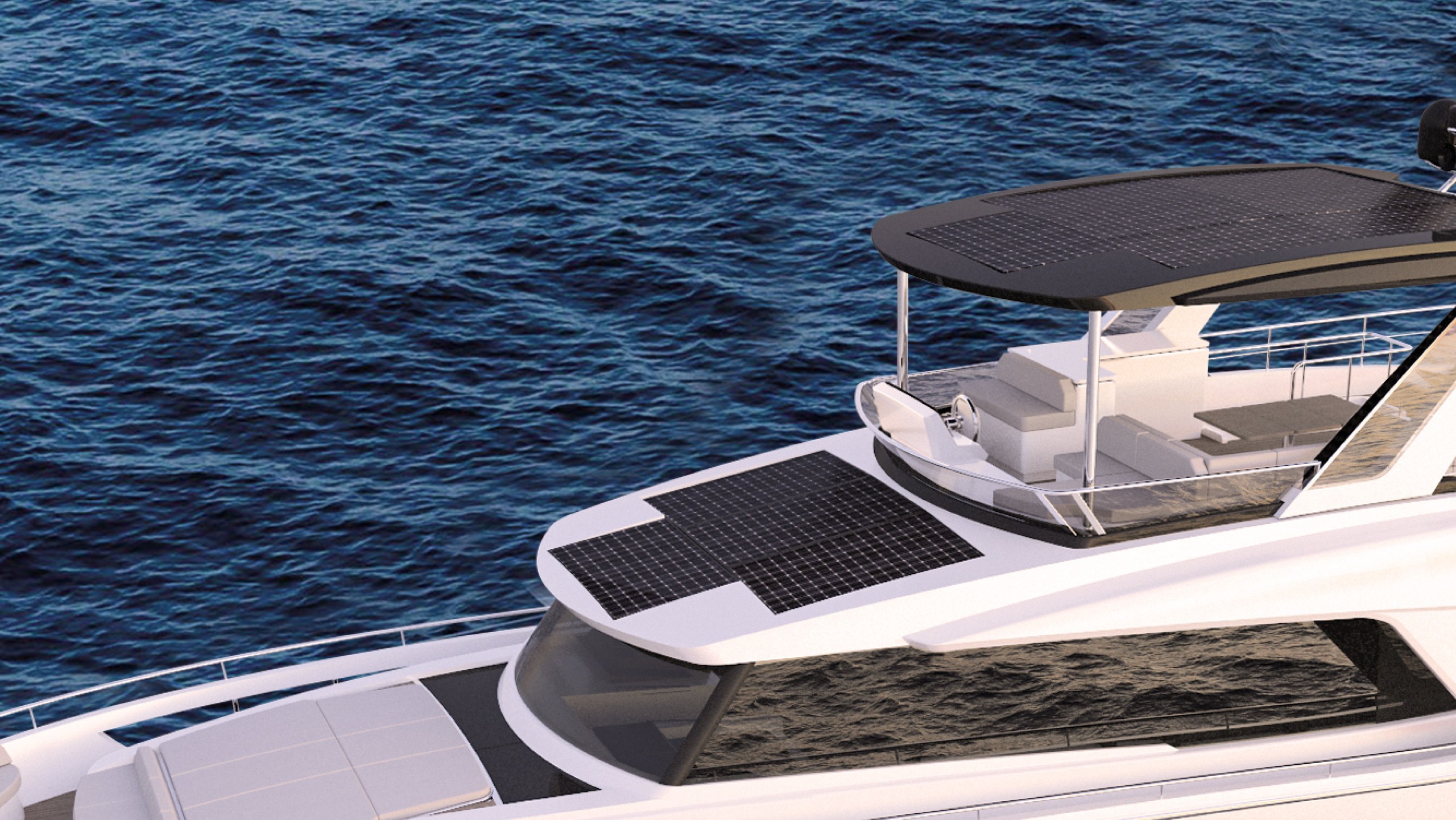 greenline electric yacht