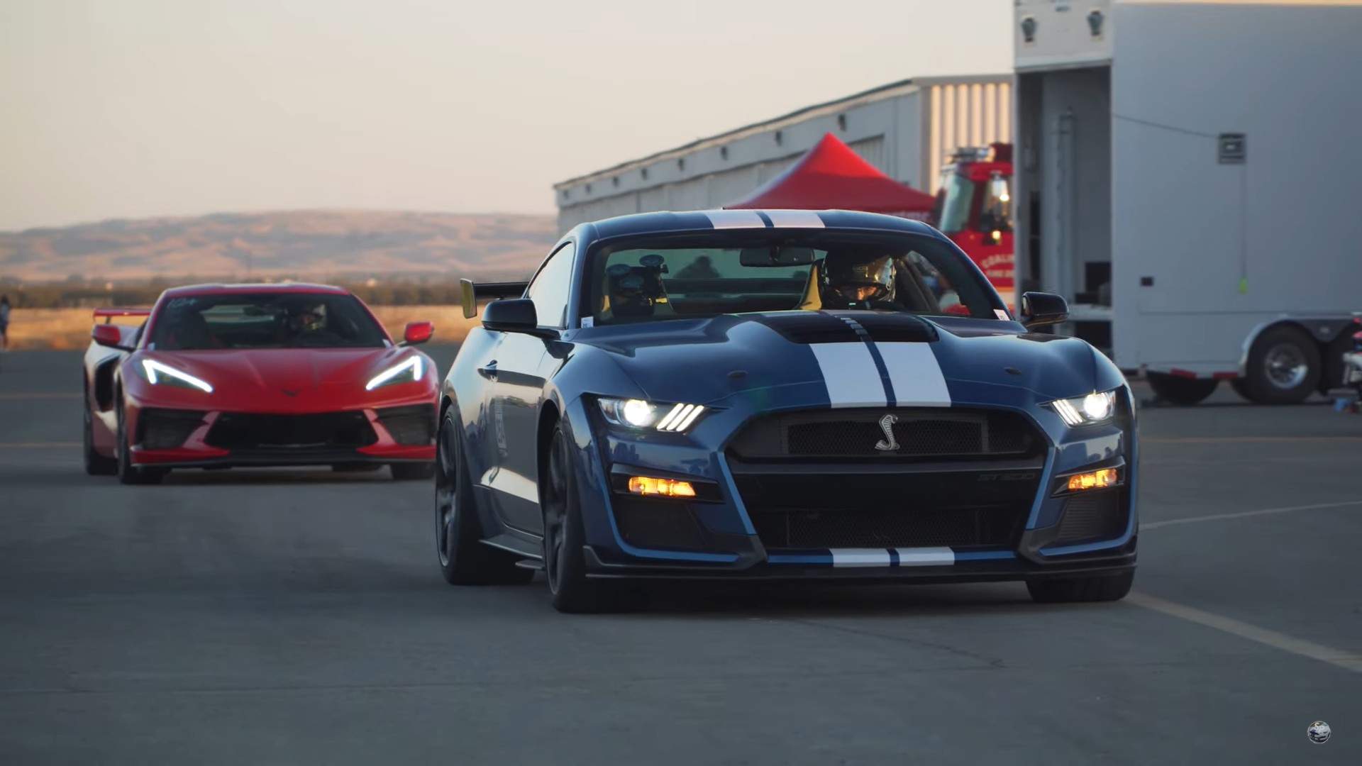 GT500 CF Track Pack Wins Two, Loses One Against Tuned Camaro ZL1 and C8  Corvette - autoevolution