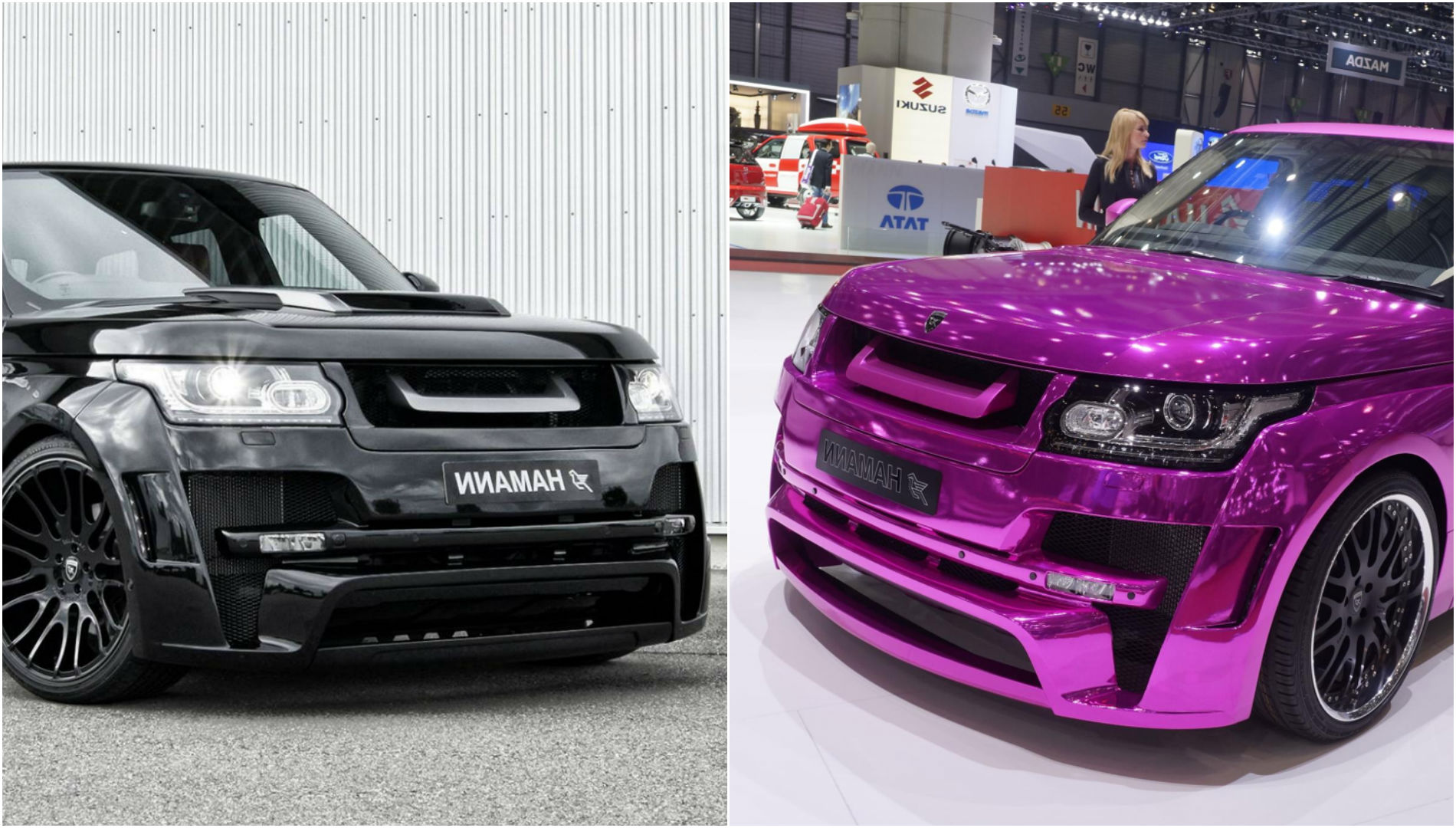 Hamann Mystere (Range Rover) Goes from Pink to Black