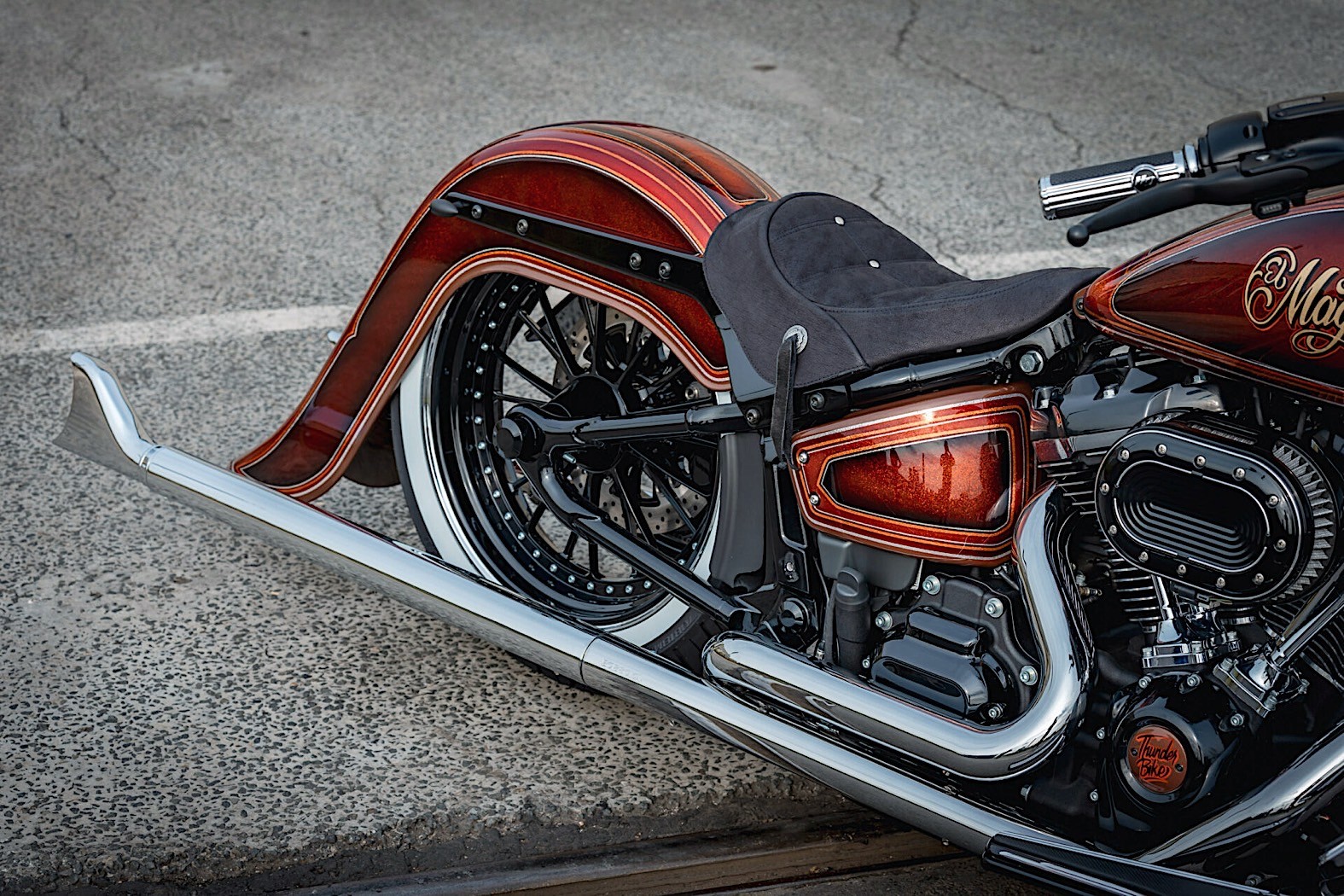 Harley-Davidson Chicano Style Custom Motorcycles • Thunderbike