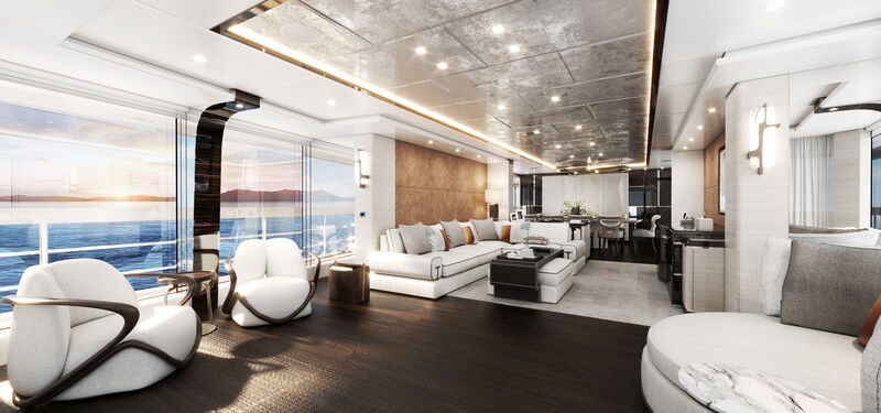 Have a Sneak Peek at the Interior Design of Heesen Yachts' Upcoming ...