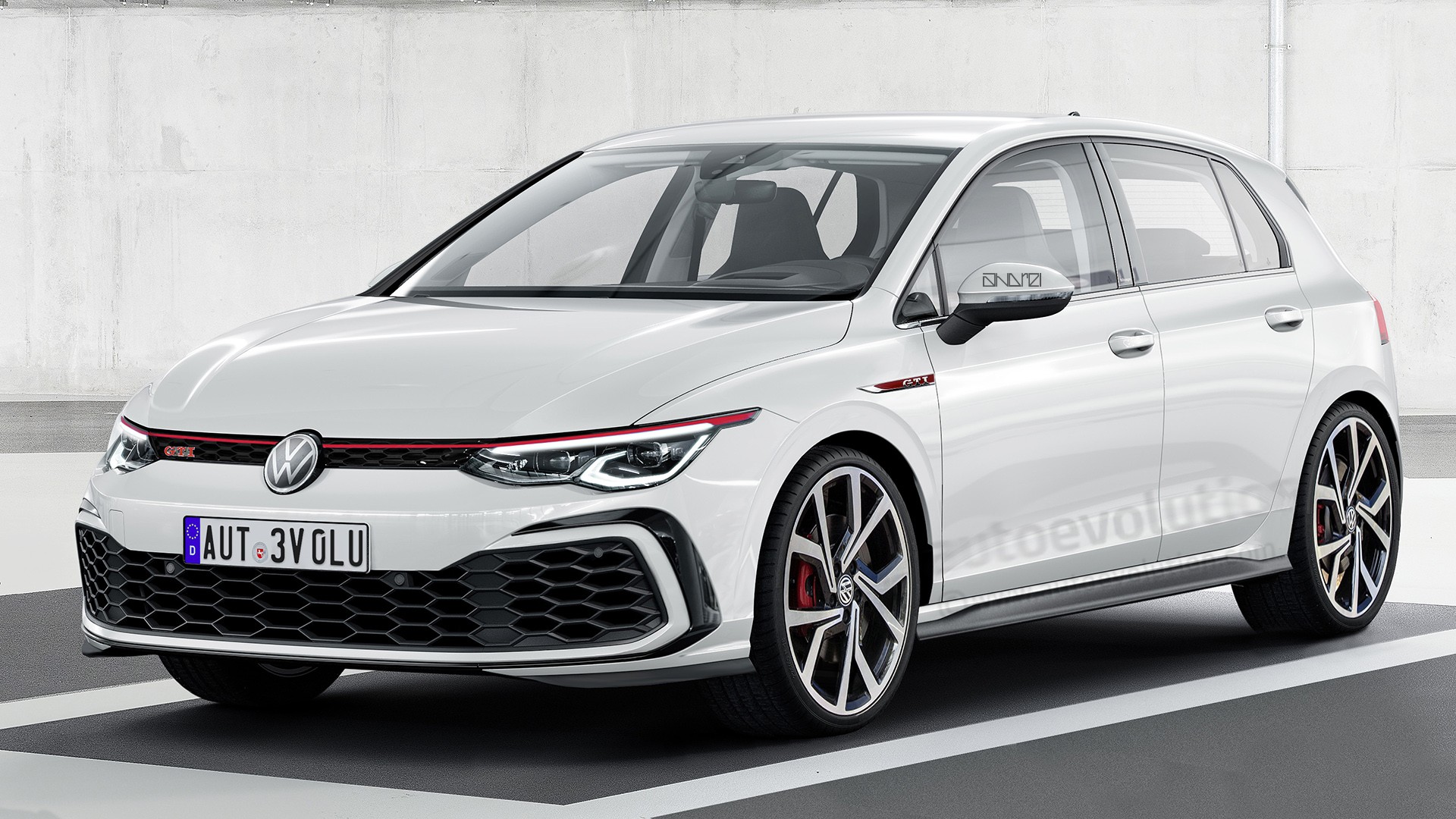 Picturing What The 2021 VW Golf Variant Mk8 Will Look Like Is Easy