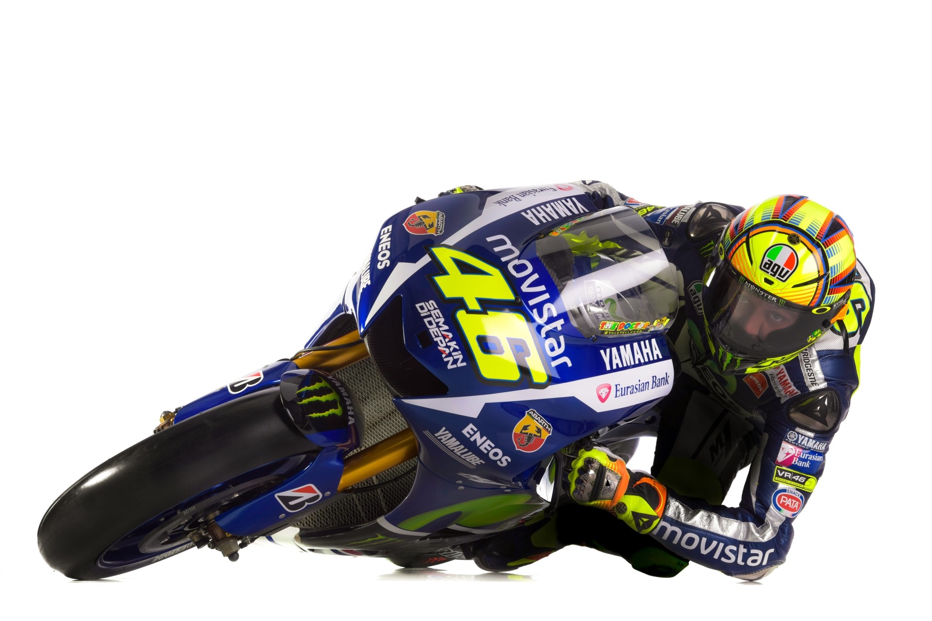 High Res Photos Of The 2015 Yamaha YZR M1 With Rossi And Lorenzo