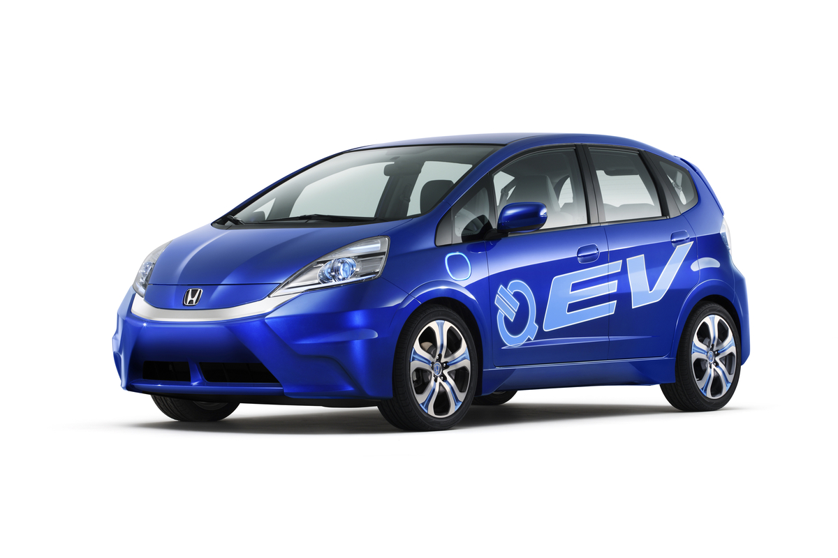 Honda Fit EV Concept Unveiled at the 2010 LA Auto Show autoevolution
