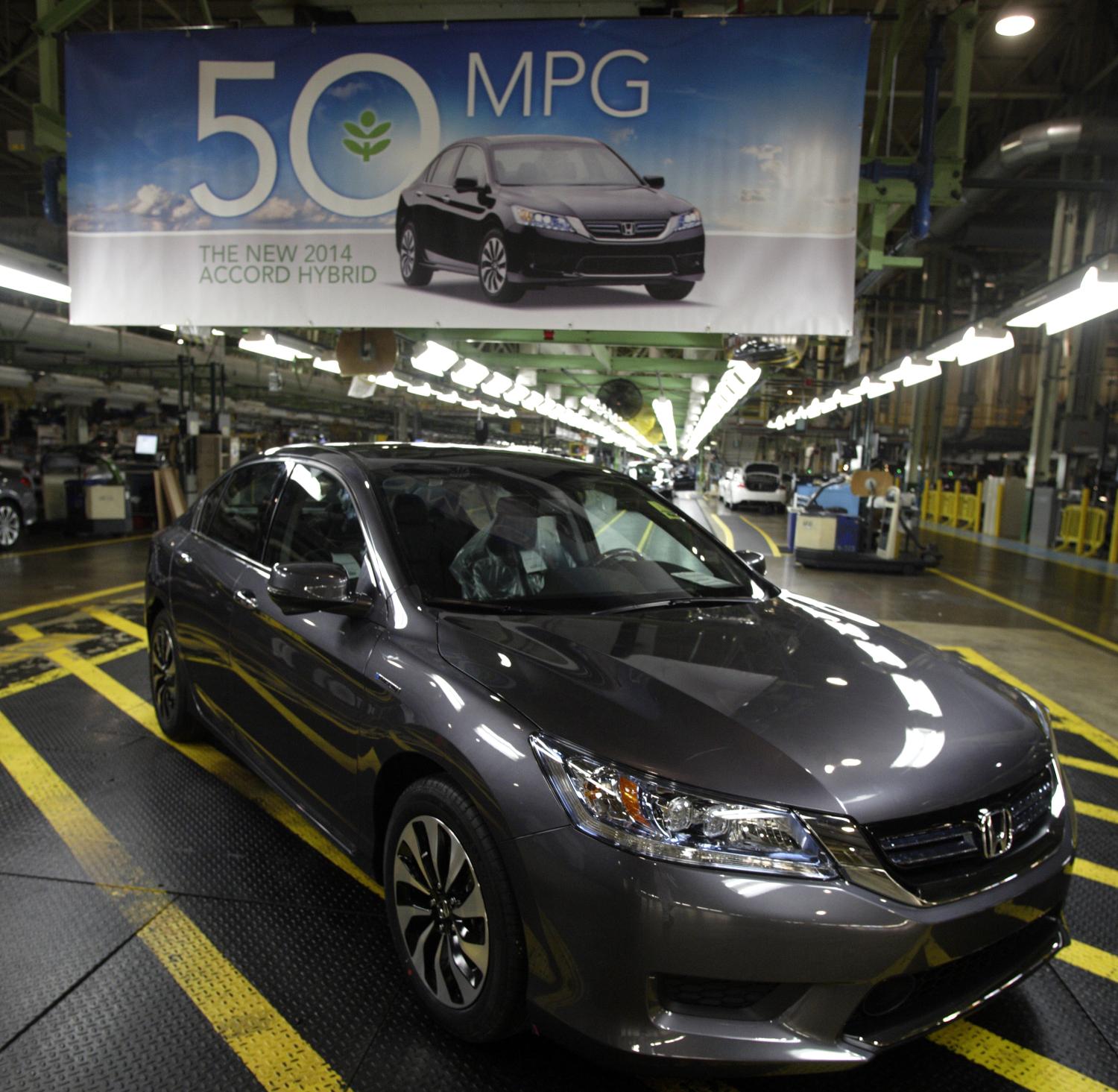 Hondas 50 Mpg 2014 Accord Sedan Enters Production Autoevolution