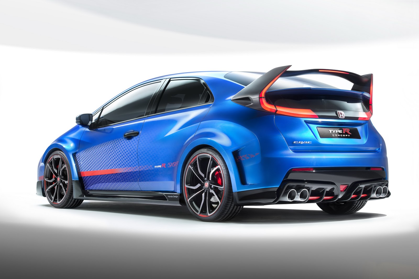 Honda Unveils Civic Type R Concept II, Says It's Faster than Old NSX ...