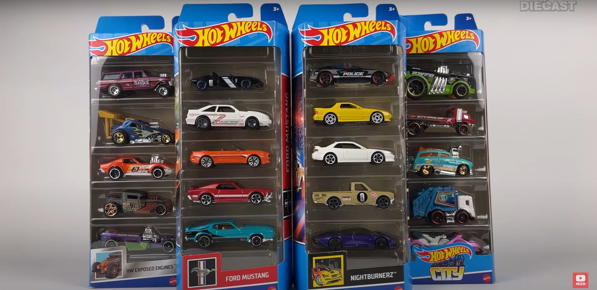 Hot Wheels Celebrates the Ford Mustang With a New 5Pack, There Are