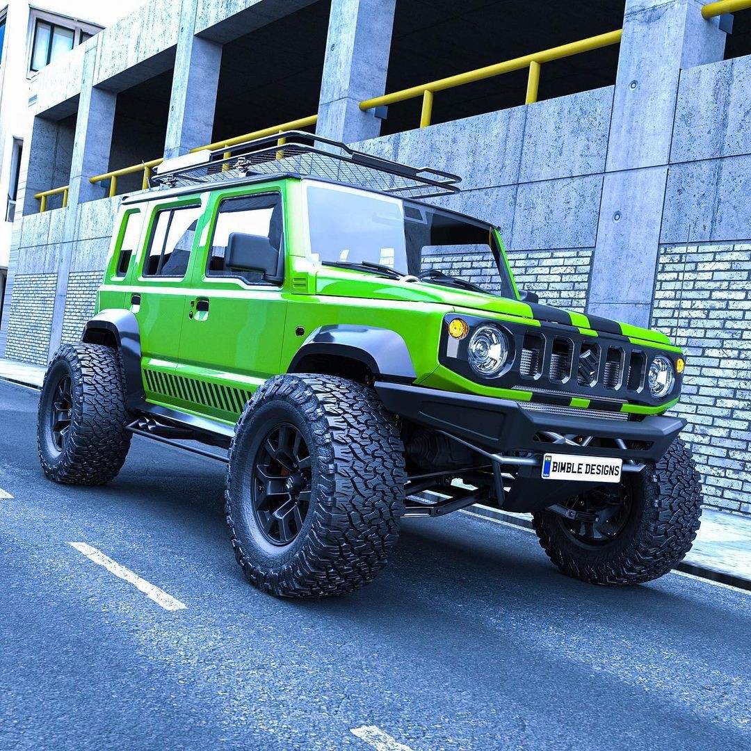 Hottest Suzuki Jimny You'll Ever See Rocks an LS Motor and Lives