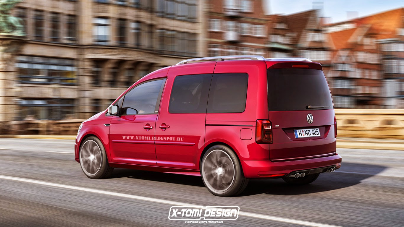 New Volkswagen Caddy Looks Hot as GTI Van - autoevolution