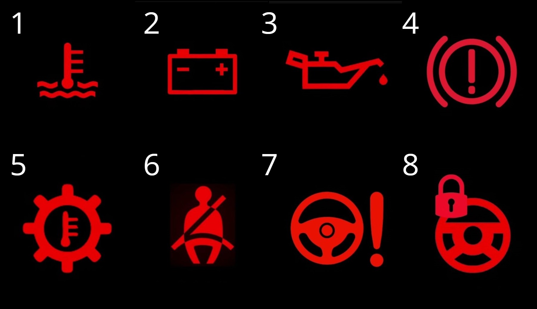 10 Warning lights - what is your van trying to tell you