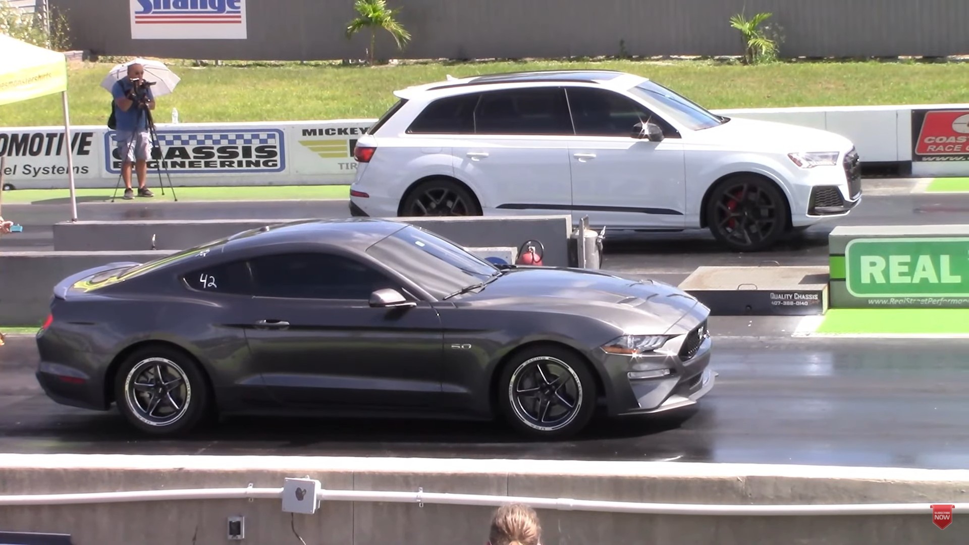 Hulking Audi SQ7 Drags Ford Mustang GT, Shows Why the World Is Mad ...
