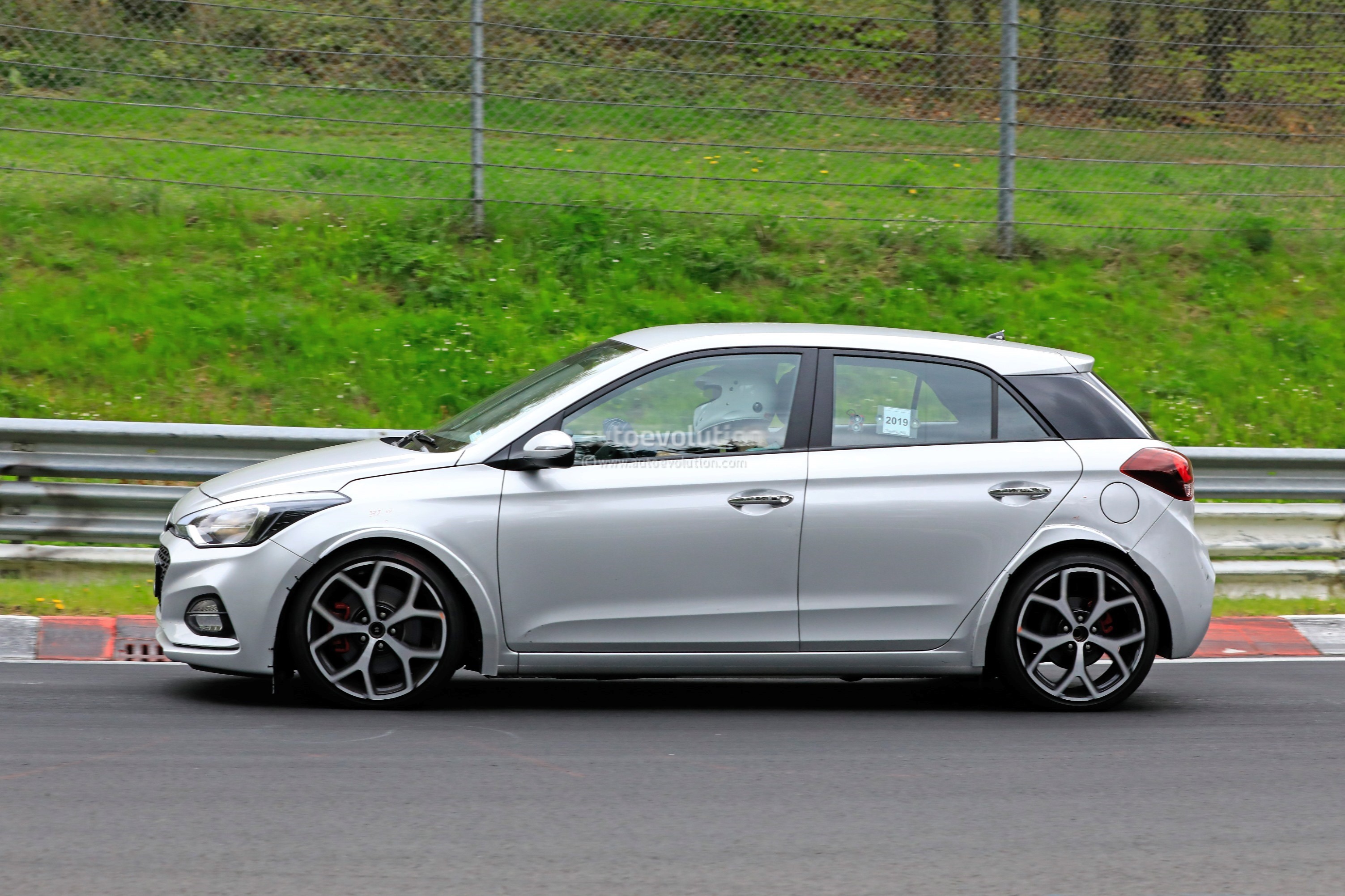 Hyundai I N Spied Testing At The Nurburgring Autoevolution