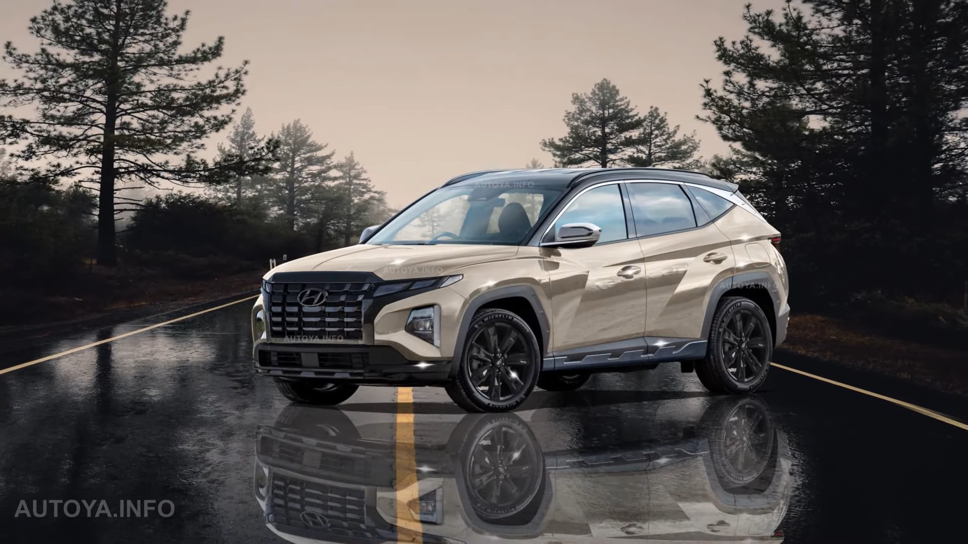 New Hyundai Tucson 2023 Facelift - FIRST LOOK in Renderings at