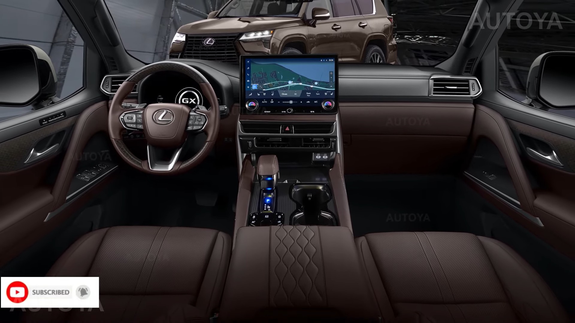 Imagined 2024 Lexus GX Tough Luxury SUV Reveals Everything, Inside and