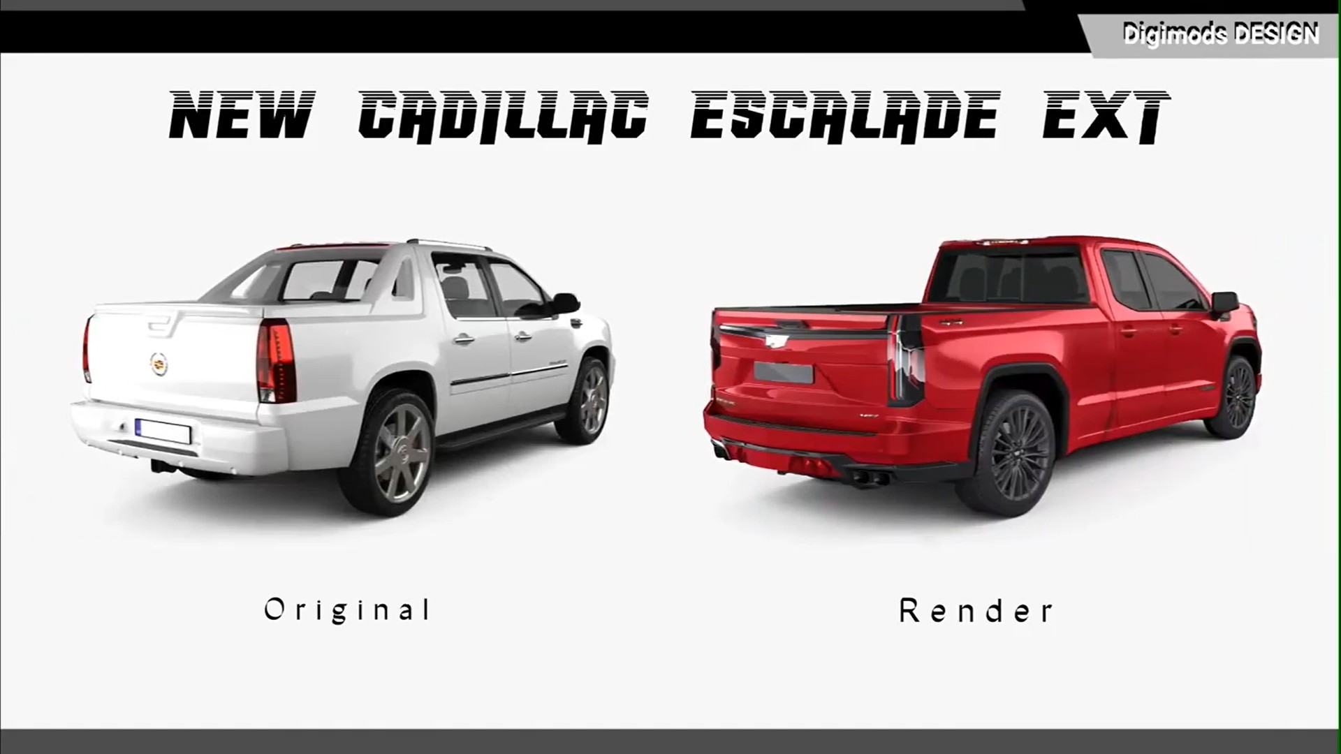 We Render The Cadillac Escalade-V EXT