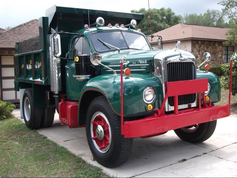 In for a Classy Cheap 1960 Mack B61 Dump Truck? 