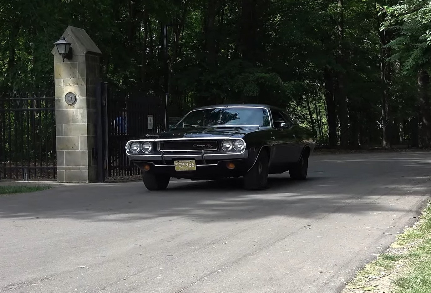 Infamous 1970 Dodge Challenger Black Ghost Shows Up at Car Show