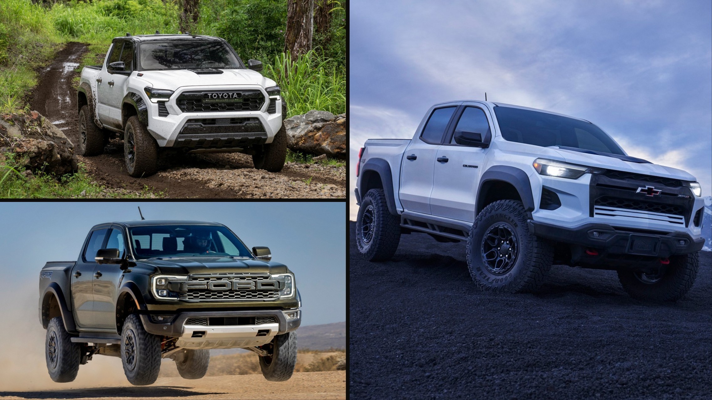 Is the 310-HP Colorado ZR2 Bison Manly Enough To Challenge 326-HP Tacoma &  405-HP Raptor? - autoevolution