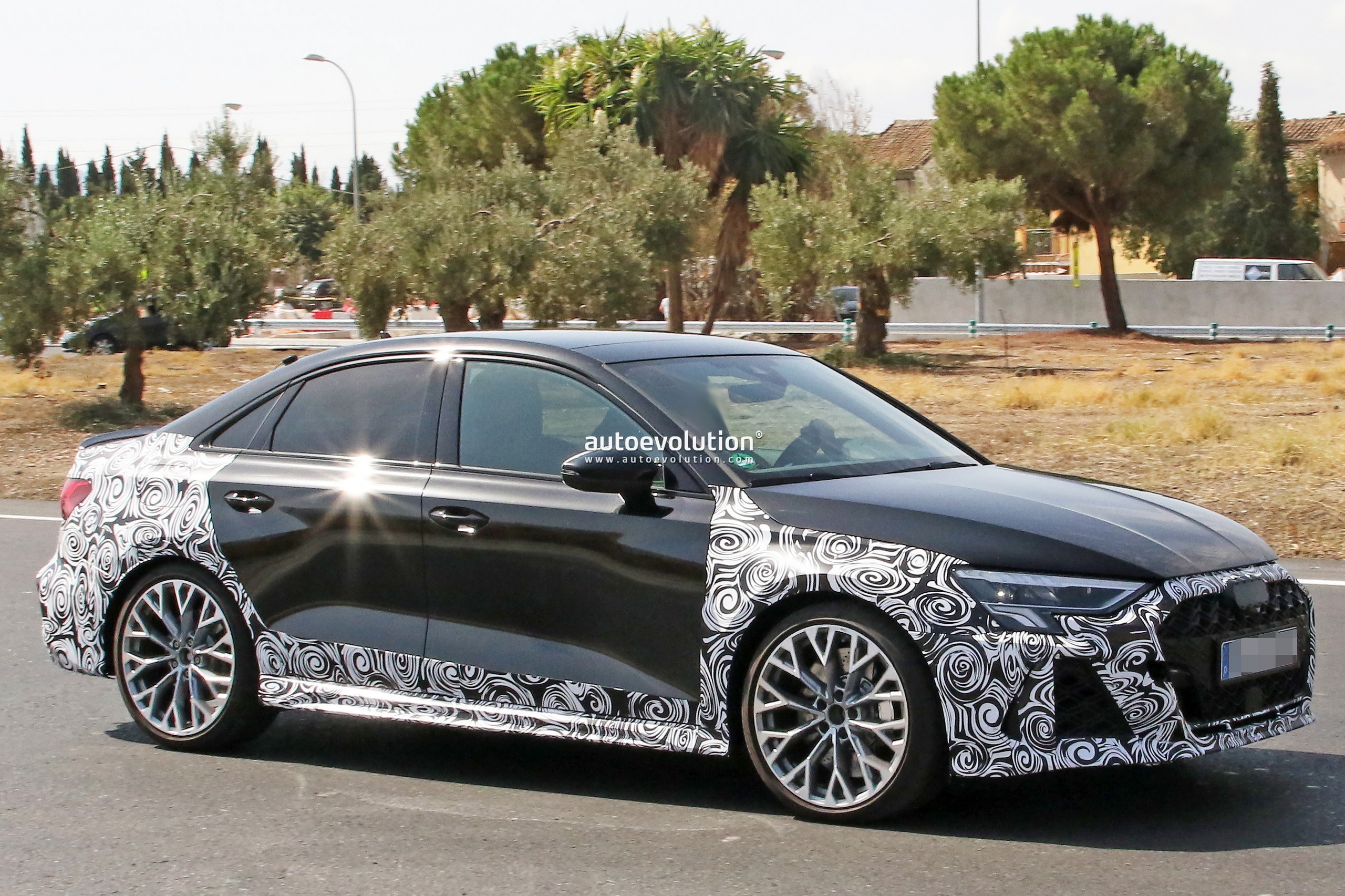 Is This the Facelifted 2024 RS 3 Sedan, Or Is Audi Working on Something
