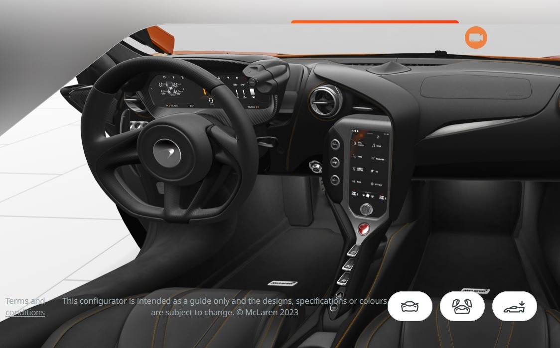 New McLaren 750S Coupe - Specs, Configurator, Interior