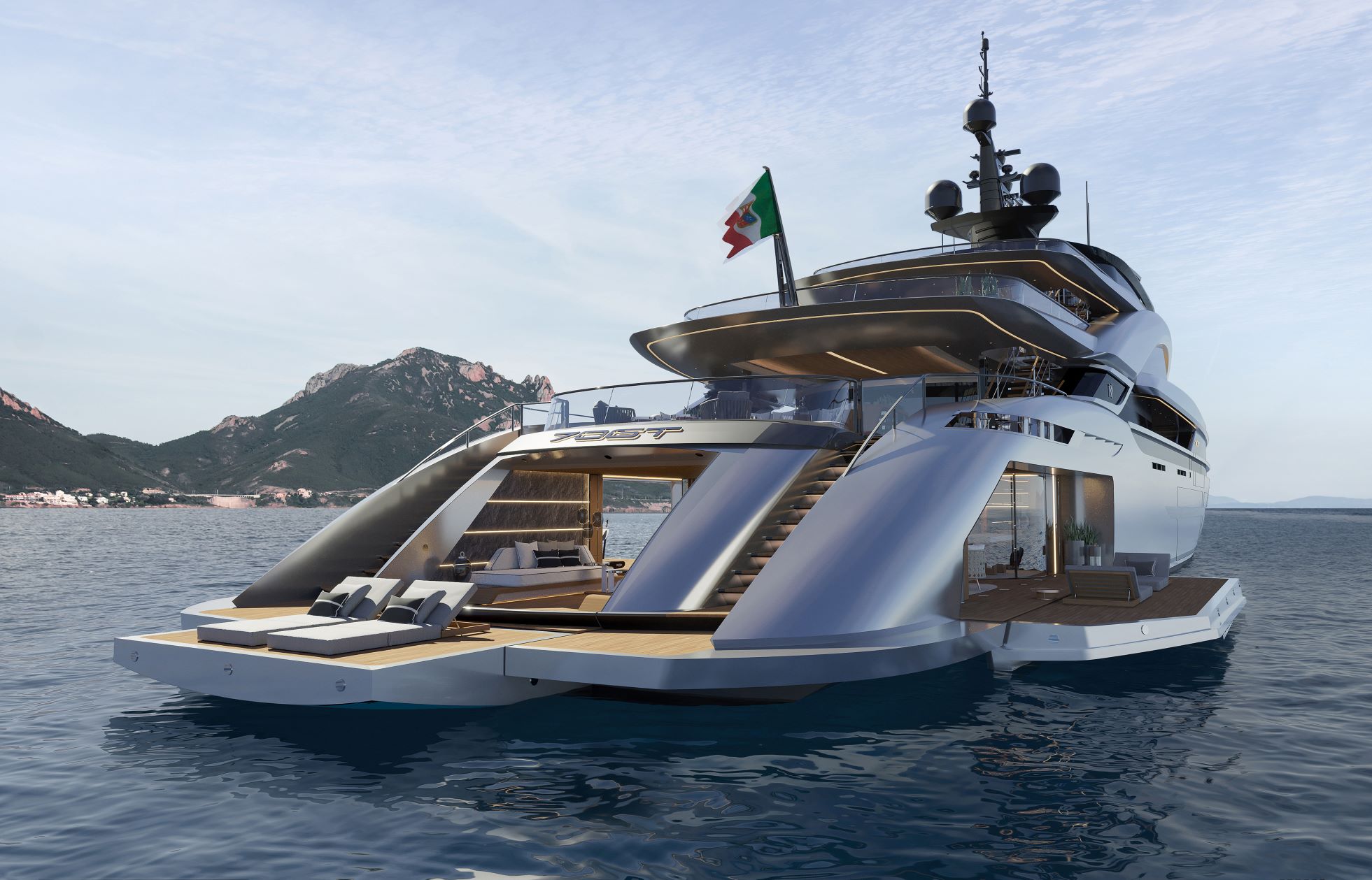 ISA Gran Turismo 70 Is a Lavish Superyacht With a 