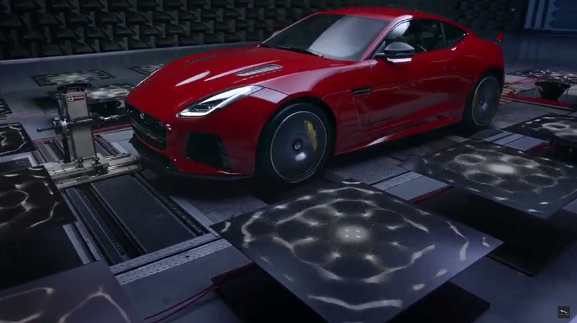 Jaguar Factory F-Type SVR Race Car Engine Exhaust Sound Video