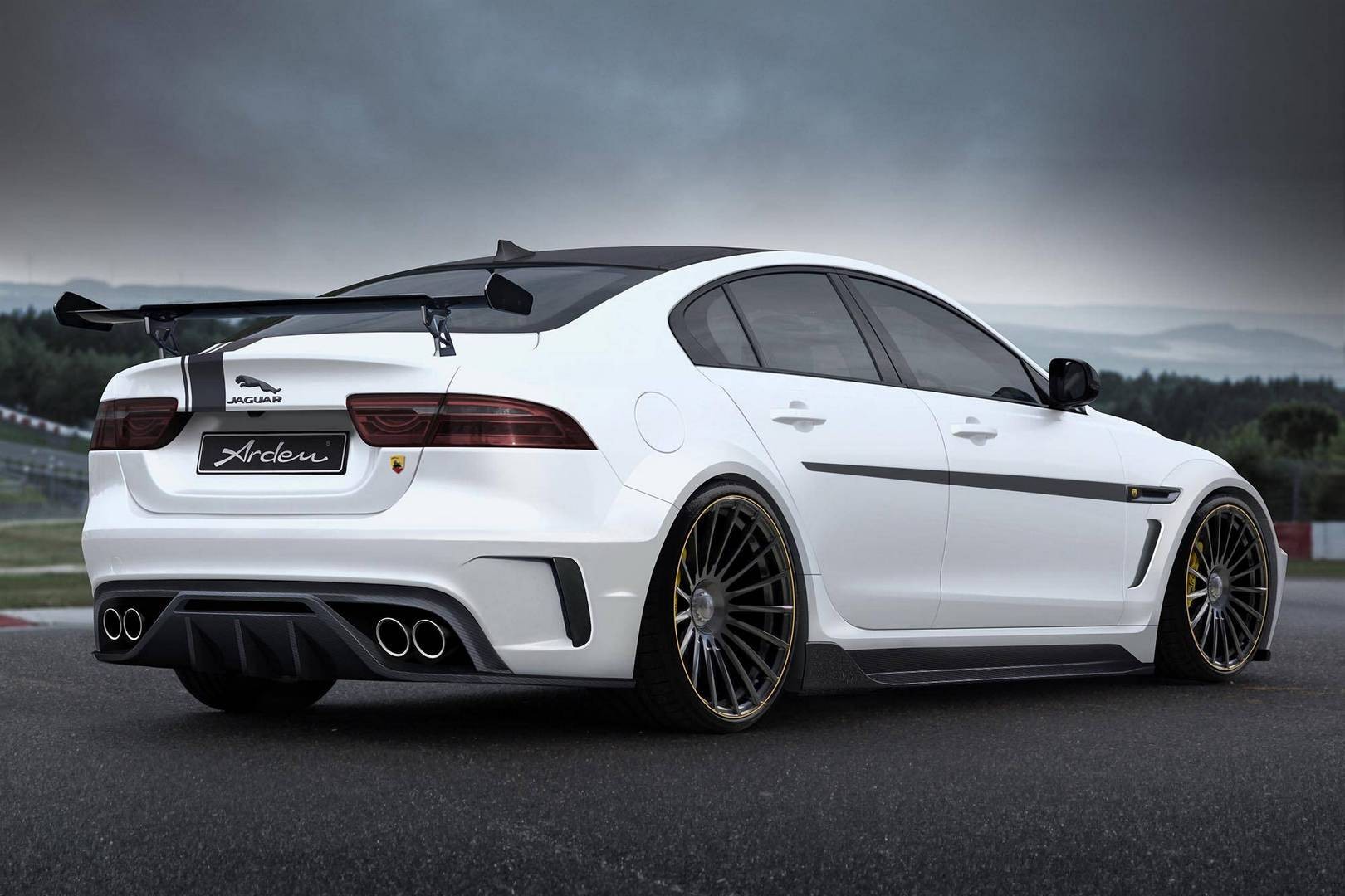 Jaguar XE Gets Widebody Kit from Arden, Supercharged V6 Makes 463 HP ...