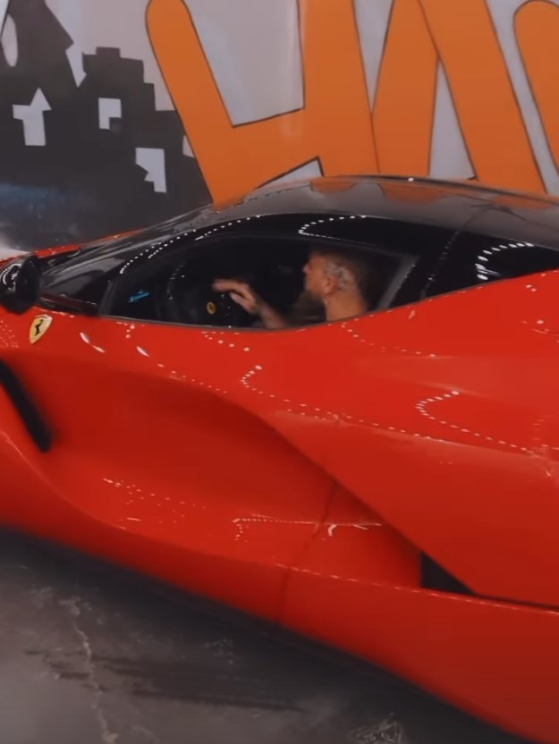 Jake Paul Flexes With a LaFerrari After Hinting at Internet Breaking ...