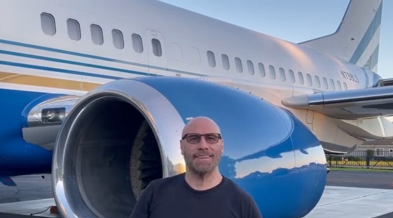 John Travolta Just Got His License to Pilot Boeing 737 Airplanes, 