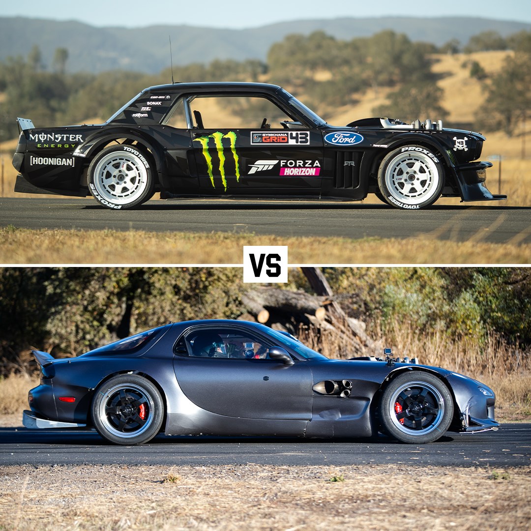 Ken Block Stars in a Ford vs. Ferrari Drag Race, F8 Tributo Comes Out To Play - autoevolution