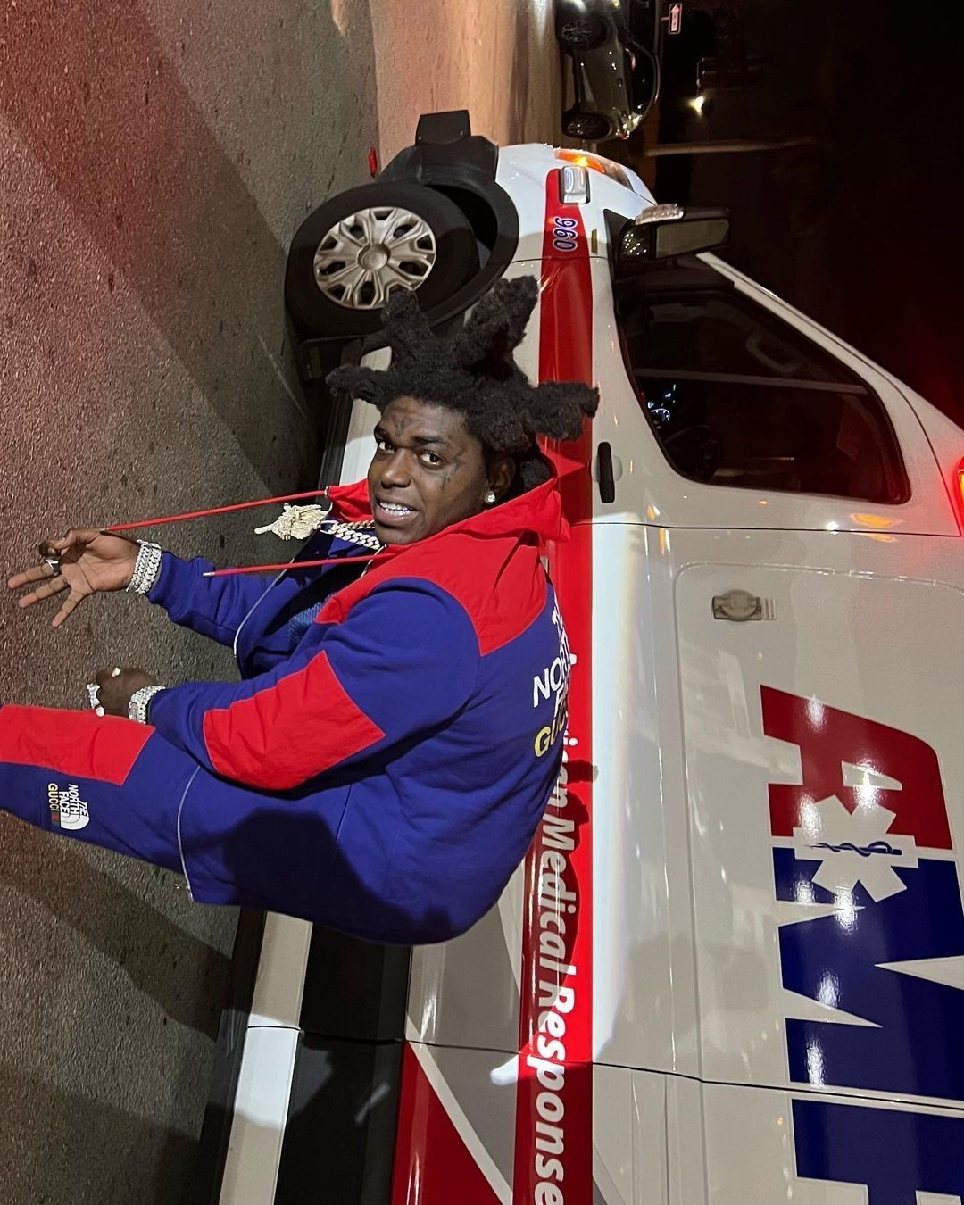 Kodak Black Does A Fit Check And Shows Off Ankle Monitor