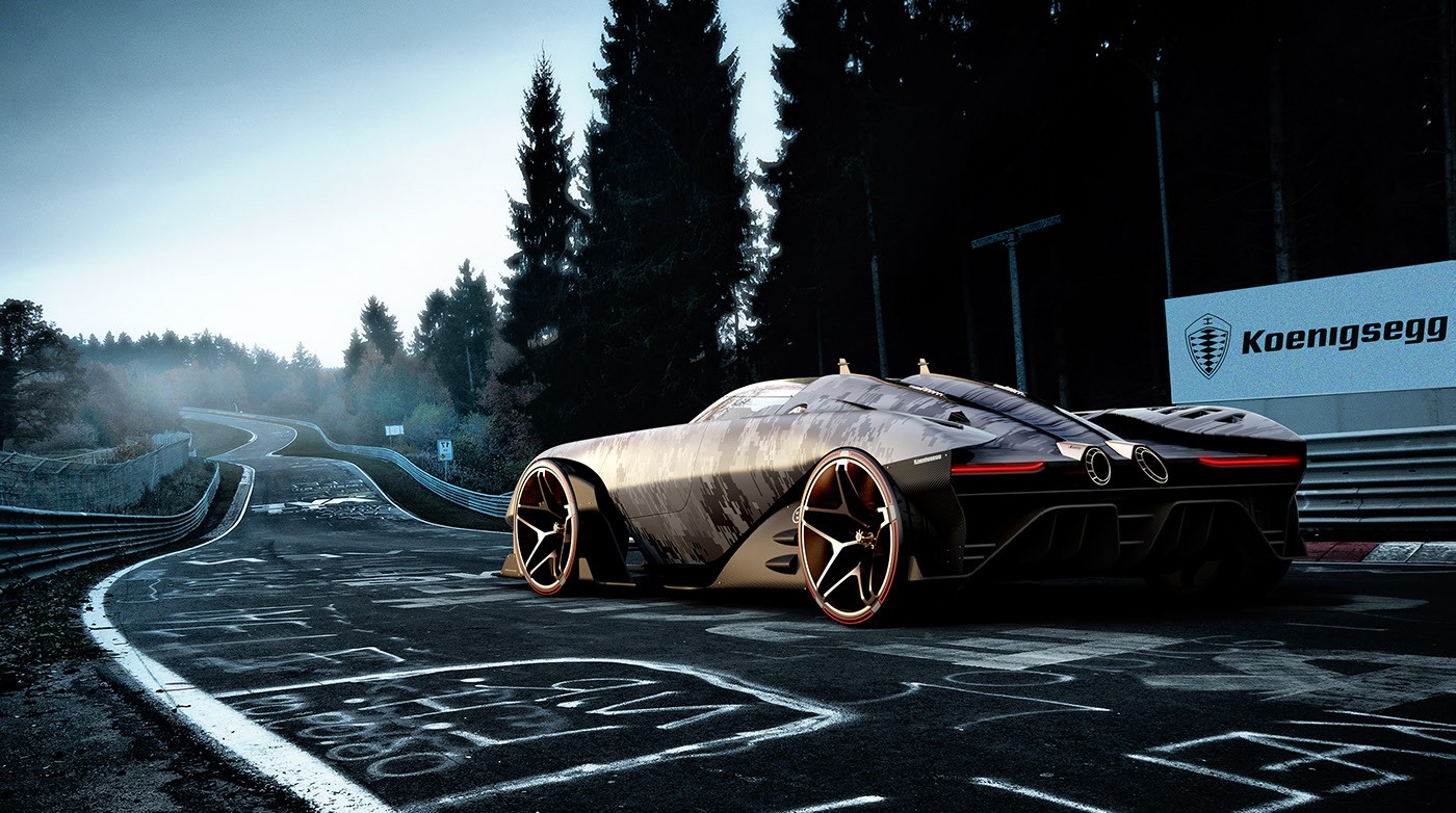 Koenigsegg Ghost Hypercar Rendering Inspired by Russian T-14 Armata MBT -  autoevolution