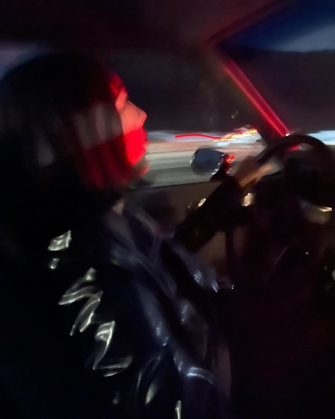 Kourtney Kardashian Poses Behind the Wheel of Travis Barker’s Buick GNX ...