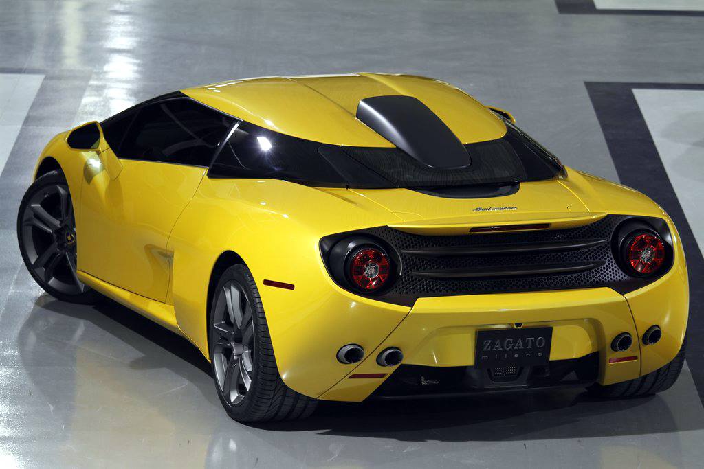 Lamborghini 5-95 Zagato Still Looks Ugly in Yellow ...
